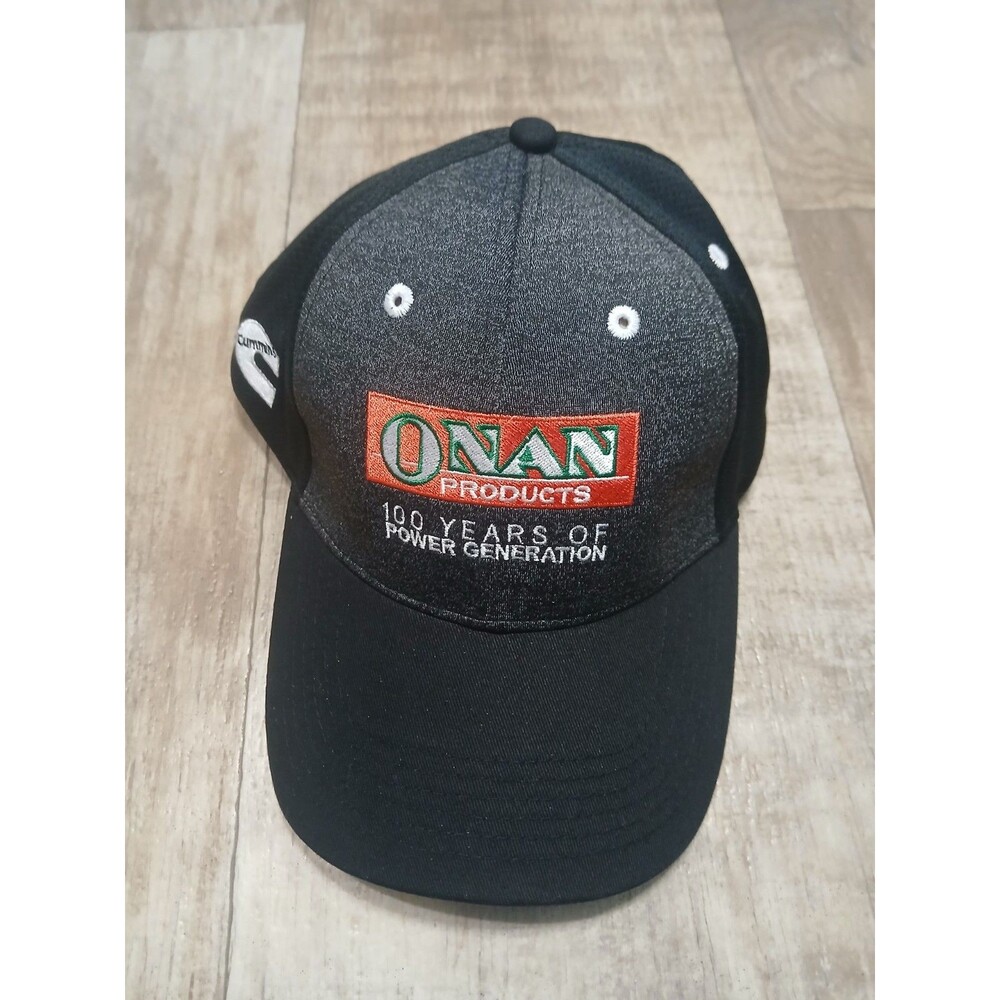 Cummins Onan Hat Baseball Style Ball Cap Black Adjustable
